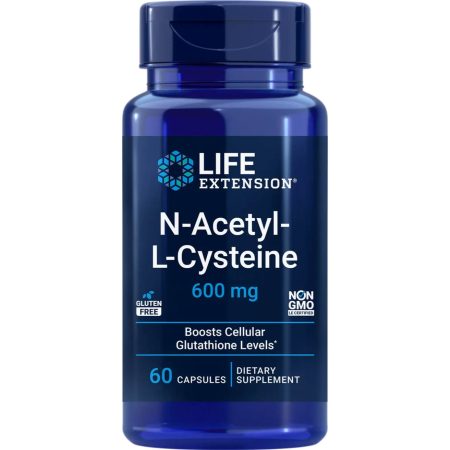 Life Extension, N-Acetyl-L-Cysteine, 600 mg, 60 Capsules
