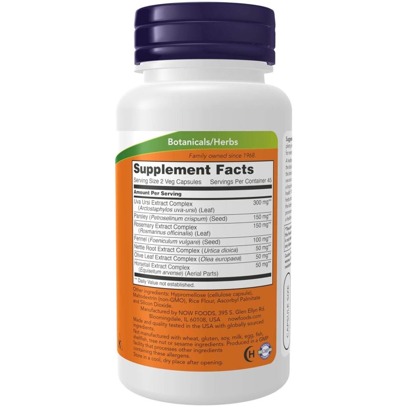 NOW FOODS Kidney Cleanse -Pack Of 90 Veg Capsules - Image 2