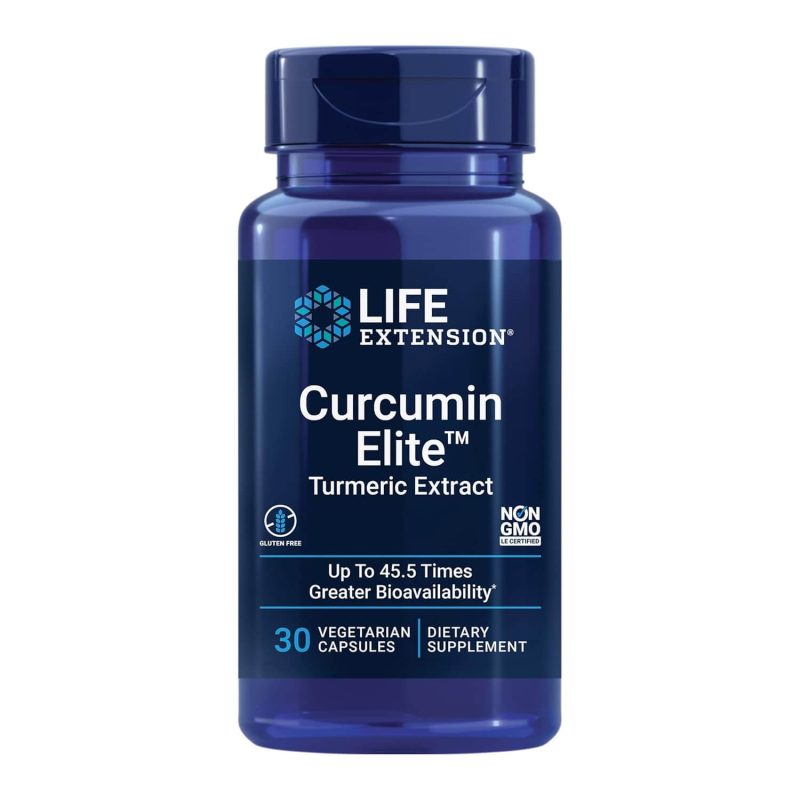Life Extension Curcumin Elite Turmeric Extract, 30 Veg Caps