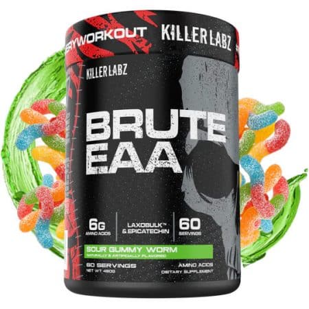 Brute EAA- Sour Gummy Worms 60 Servings