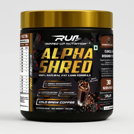 Ripped Up Nutrition – Alpha Shred- PRO Series – Cold Brew Coffee