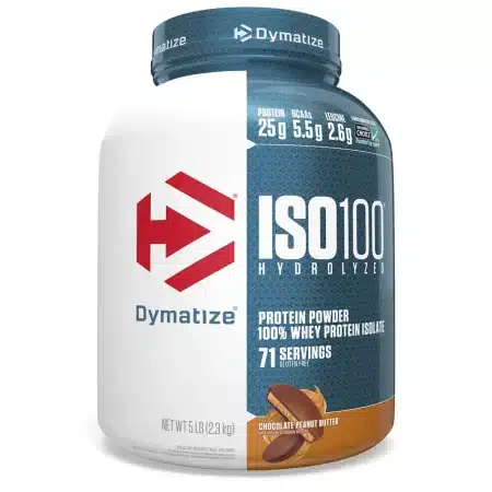 Dymatize ISO 100 Hydrolyzed - 100% Whey Protein Isolate - 2.3 Kg (5 Lb)