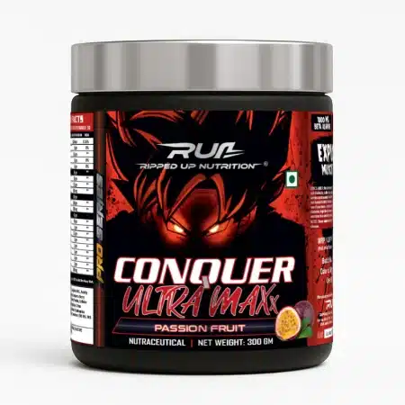 Ripped Up Nutrition - Conquer Ultra Maxx- Preworkout - Passion Fruit