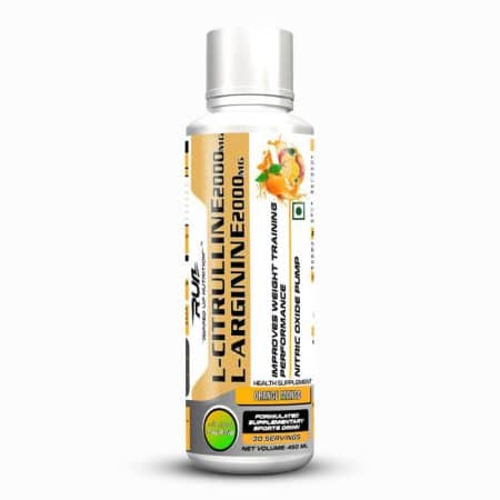Ripped Up Nutrition - Liquid L- Citrulline + L- Arginine + Taurine - Orange Mango