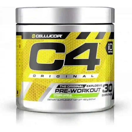 Cellucor C4 4.0 Intense Pre-Workout – Green Apple (30 Servings)