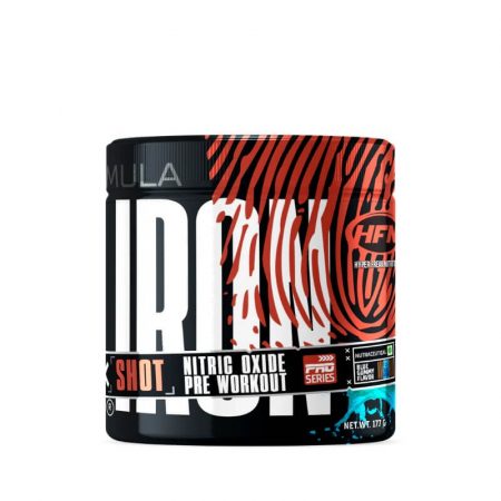 Hyper Freak Nutrition Iron Shot – Pre‑Workout | Blue Raspberry | 30 Servings