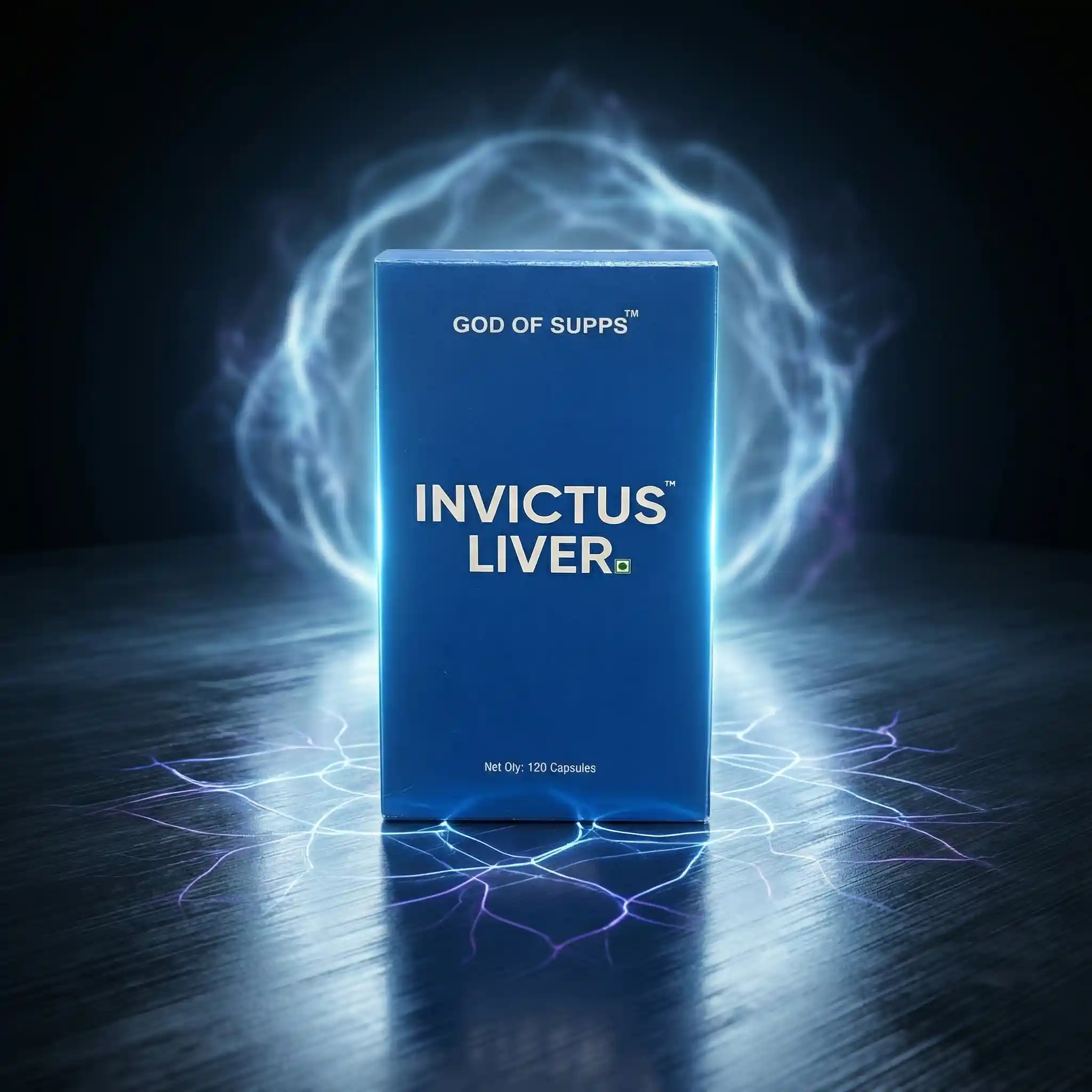 Invictus Liver – 120 Capsules (Advanced Liver Support Formula)