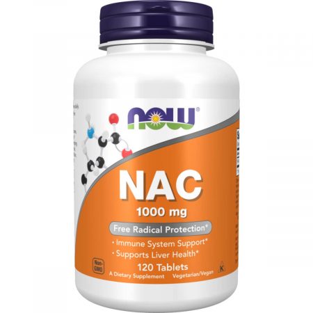 NOW Foods NAC (1000 mg) – 120 Tablets