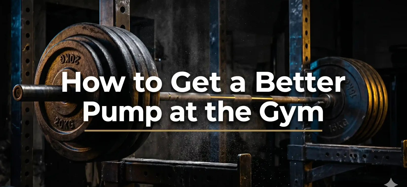 How to get a better pump at the gym - barbell training and pre workout